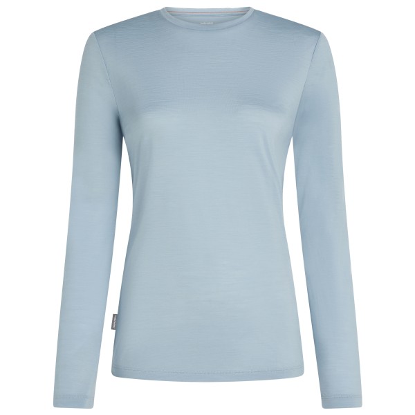Icebreaker Women’s Merino 125 Cool-Lite Sphere III L/S Tee Merinoshirt Grijs
