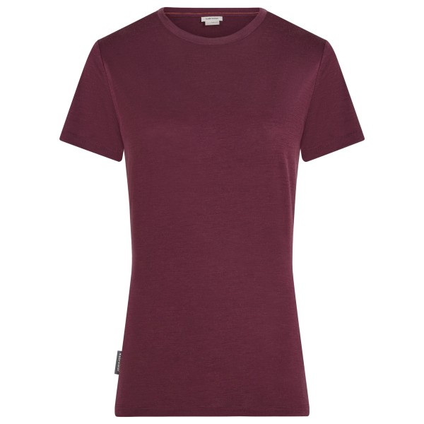 Icebreaker Women’s Merino 150 Tech Lite III S/S Tee Merinoshirt Rood