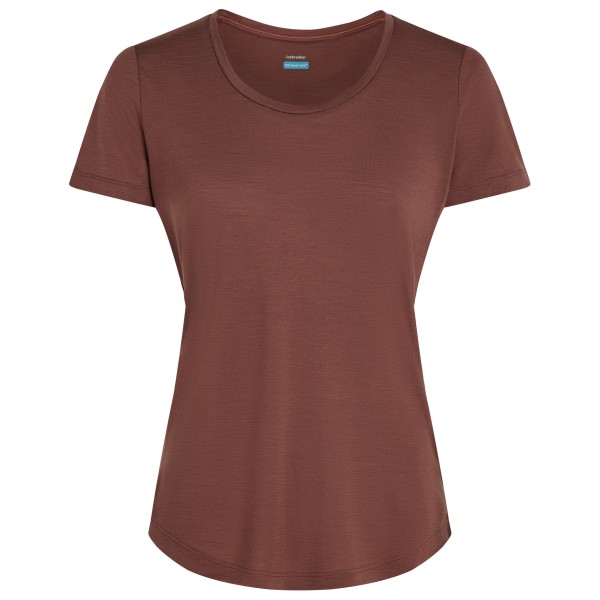 Image of Icebreaker - Women"s Merino Cool-Lite Sphere III S/S Scoop - Merinoshirt Gr L;M;S;XS blau;schwarz'