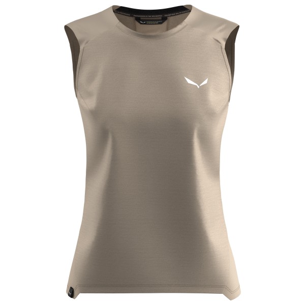 Image of Salewa - Women"s Puez Alpine Merino Hybrid Tank Top Gr 36;40;42 oliv;rosa'