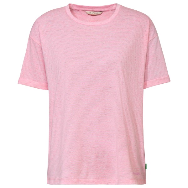 T-Shirt Vaude Mineo Striped T-Shirt Damen (Gr 36 |rosa)