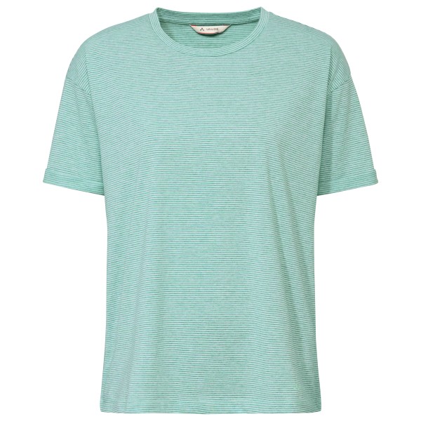 Vaude Mineo Striped T-Shirt T-Shirt Women (Größe 42 |türkis/grün)