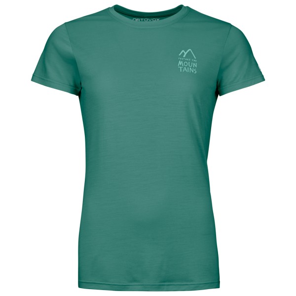 Image of Ortovox - Women"s 120 Cool Tec Mountain Duo T-Shirt - Merinoshirt Gr S;XS gelb'