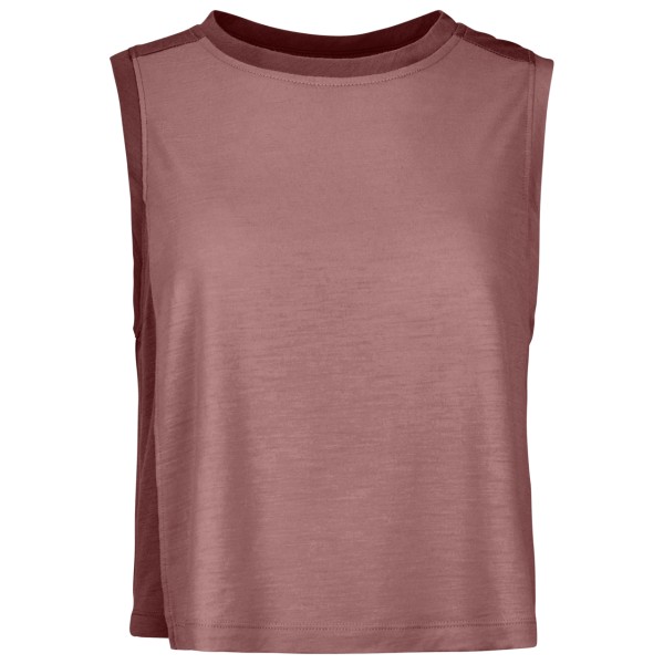 Ortovox – Women’s 150 Cool Crack Top – Merinoshirt maat M, pink Roze