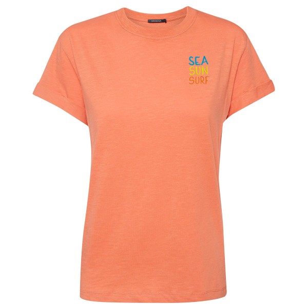 Image of GreenBomb - Women"s Lifestyle Sea Sun Surf Stop - T-Shirts - T-Shirt Gr S;XS rot'
