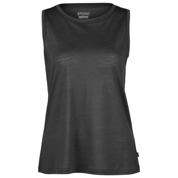 Stoic Women’s Performance Merino150 BydalenSt. Tank Merinoshirt Zwart