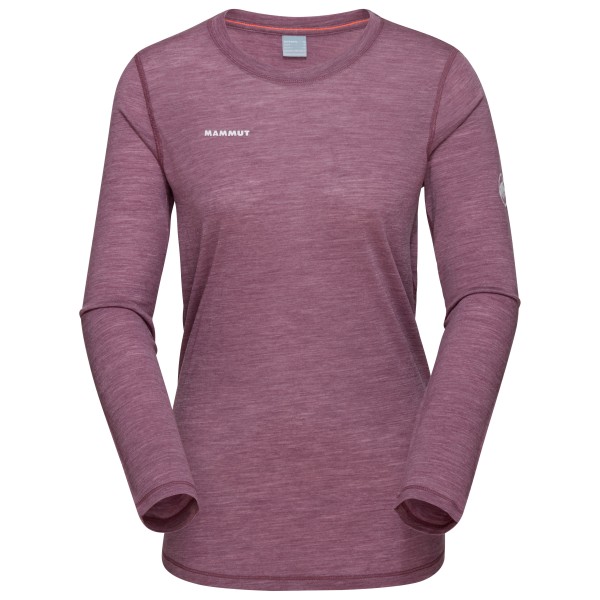 Image of Mammut - Women"s Tree Wool Firstlayer Longsleeve - Merinoshirt Gr L lila'