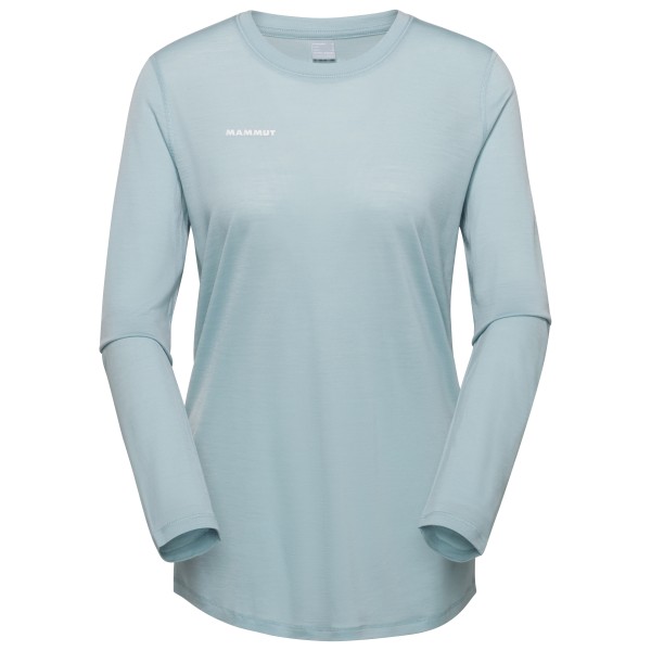 Mammut Tree Wool Firstlayer Longsleeve Merinoshirt Women (Gr S |grau)