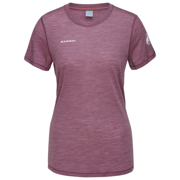 Image of Mammut - Women"s Tree Wool Firstlayer T-Shirt - Merinoshirt Gr M flux melange'