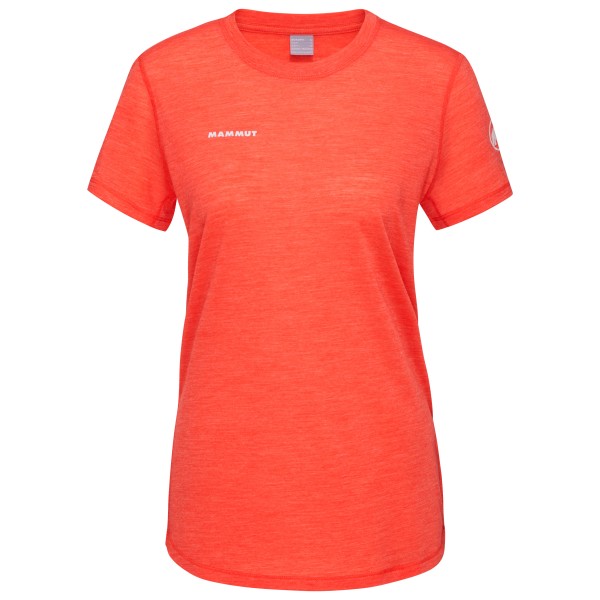 Image of Mammut - Women"s Tree Wool Firstlayer T-Shirt - Merinoshirt Gr M peach melange'