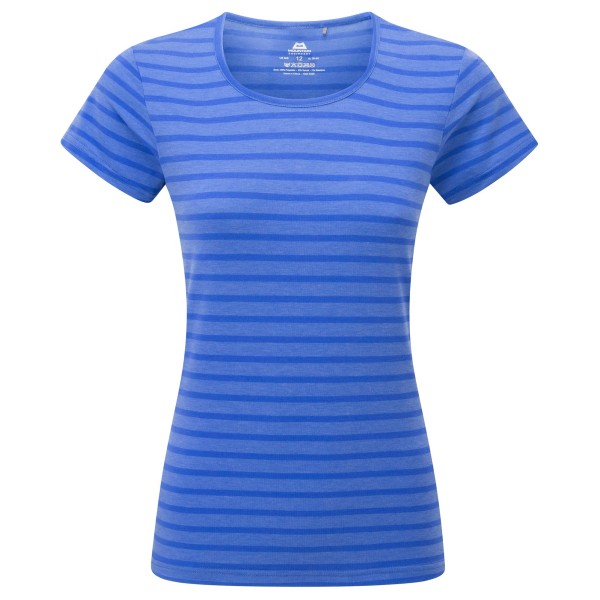 Mountain Equipment - Women's Groundup Stripe Tee - Funktionsshirt Gr 40 blau
