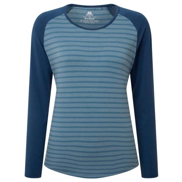 Image of Mountain Equipment - Women"s Redline L/S Tee - Longsleeve Gr 10;12;14;16;8 blau;grau/schwarz;türkis'