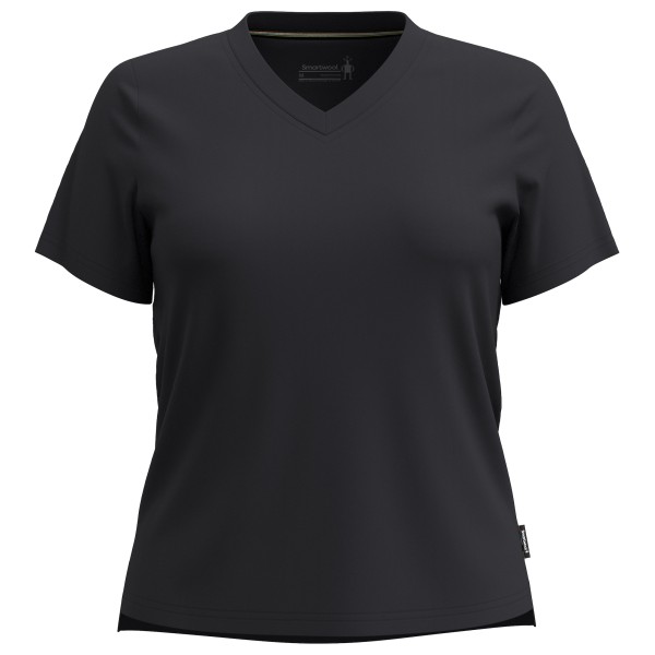 Image of Smartwool - Women"s Perfect V-Neck Tee - Merinoshirt Gr L;M;S;XL;XS schwarz'