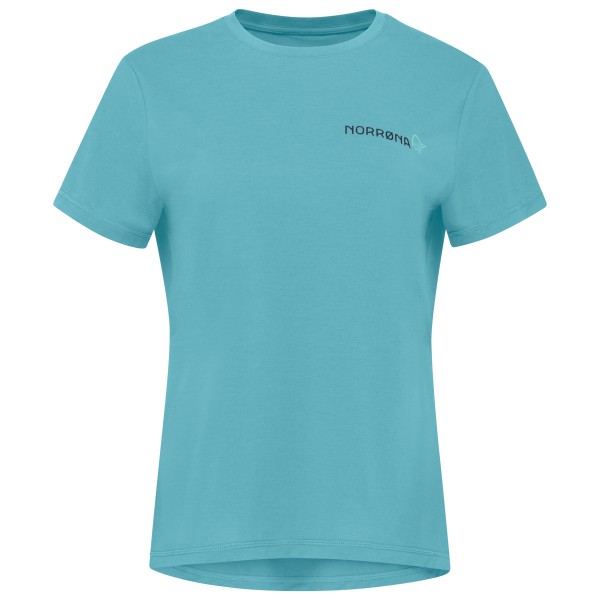 Norrøna – Women’s Femund Tech T-Shirt – Sportshirt maat XS, turkoois Turquoise