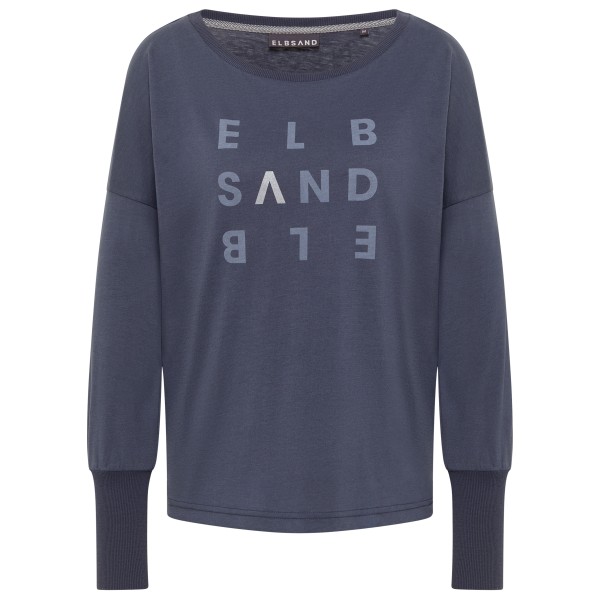 Image of ELBSAND - Women"s Ingiara T-Shirt - Longsleeve Gr S blau'