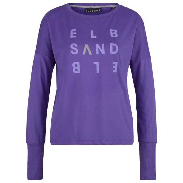 Image of ELBSAND - Women"s Ingiara T-Shirt - Longsleeve Gr XS lila'
