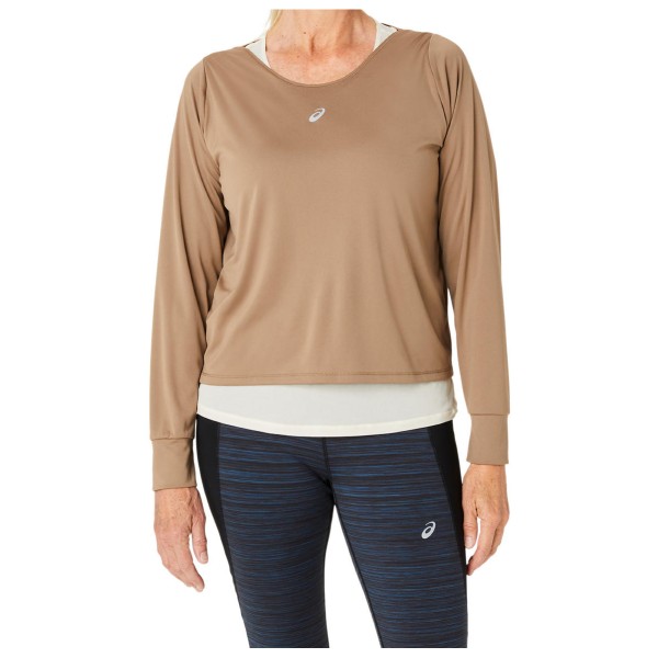 Image of Asics - Women"s Nagino Run L/S Top - Laufshirt Gr L beige'