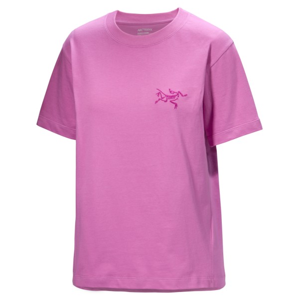 Image of Arc"teryx - Women"'s Kragg Cotton Little Bird Crew S/S - T-Shirt Gr L;M;S;XS grau/weiß;schwarz'