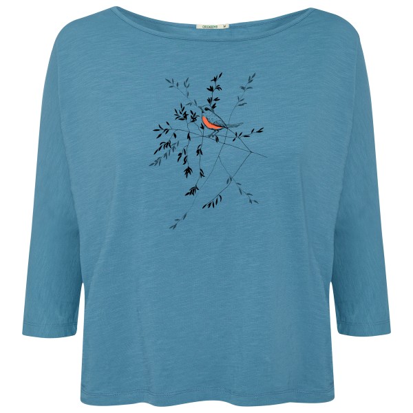 Image of GreenBomb - Women"s Animal Bird Branch Simper L/S - Longsleeve Gr L;M;S;XS grün/türkis'