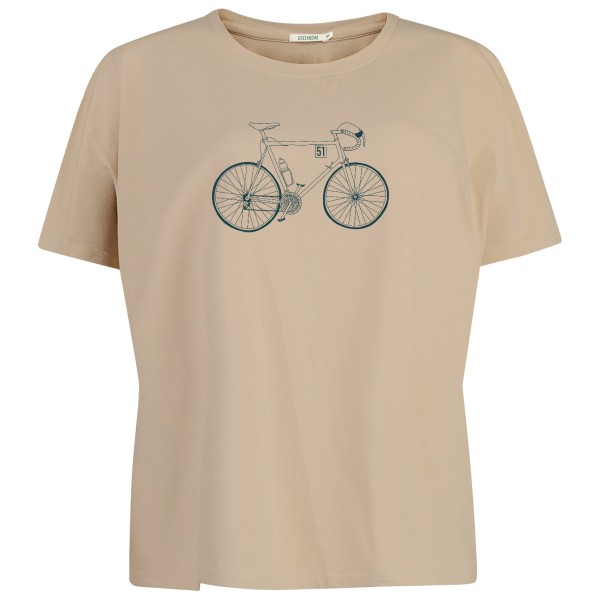 Image of GreenBomb - Women"s Bike Classic Feel T-Shirt Cotton - T-Shirt Gr L;M;S;XL;XS beige'