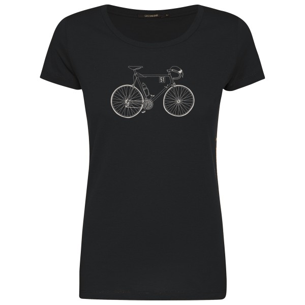 Image of GreenBomb - Women"s Bike Classic Loves T-Shirt Cotton - T-Shirt Gr XL schwarz'