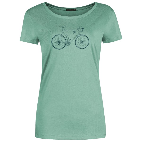 Image of GreenBomb - Women"s Bike Classic Loves T-Shirt Cotton - T-Shirt Gr M türkis'