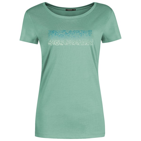 Image of GreenBomb - Women"s Bike Lucky Loves T-Shirt Cotton - T-Shirt Gr L türkis'