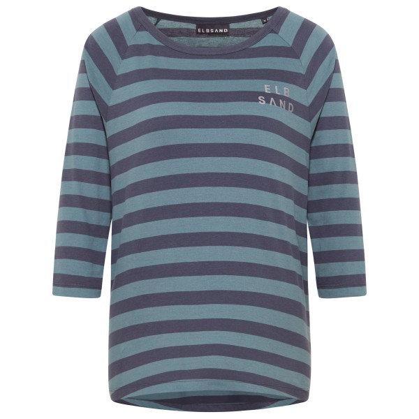Image of ELBSAND - Women"s Celin T-Shirt - T-Shirt Gr L;M;S;XL;XS blau/grau;grau;grau/blau;lila'