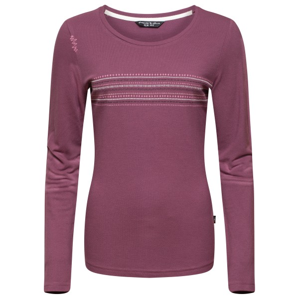 Image of Chillaz - Women"s Dalmatien Ornament - Longsleeve Gr 44 lila'