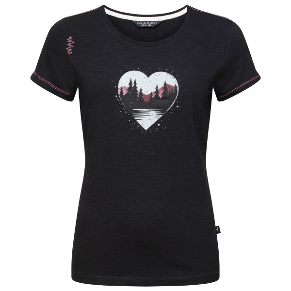 Image of Chillaz - Women"s Gandia Mountain Heart - T-Shirt Gr 38 schwarz'