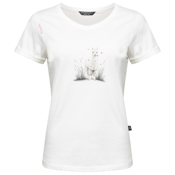 Image of Chillaz - Women"s Ötztal Alpaca Meadow - T-Shirt Gr 34;36;38;40;42;44 weiß'