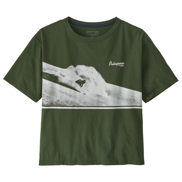 Image of Patagonia - Women"s Cloudcarver Easy Cut Organic T-Shirt - T-Shirt Gr S grün/oliv'