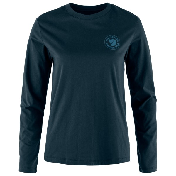 Image of Fjällräven - Women"s 1960 Logo T-Shirt L/S - Longsleeve Gr L blau'