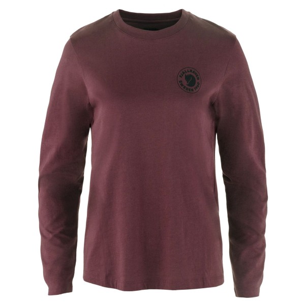 Fjällräven Women’s 1960 Logo T-Shirt L/S Longsleeve Purper
