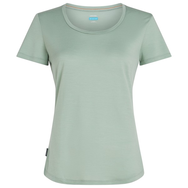 Image of Icebreaker - Women"s 125 Cool-Lite Sphere III S/S Scoop - Merinoshirt Gr S grau'