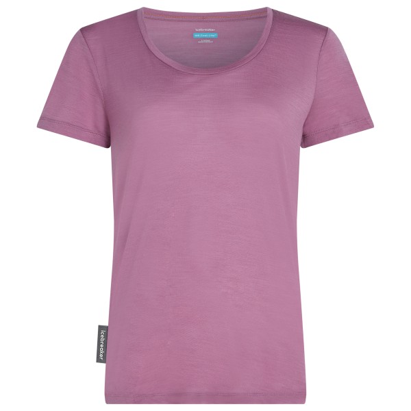 Image of Icebreaker - Women"s 125 Cool-Lite Sphere III S/S Scoop - Merinoshirt Gr L;M;S;XL;XS grau;rosa'