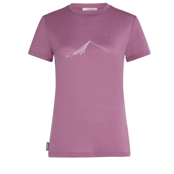 Image of Icebreaker - Women"s 150 Tech Lite S/S Southern Constellation - Merinoshirt Gr L rosa'
