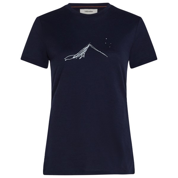 Image of Icebreaker - Women"s 150 Tech Lite S/S Southern Constellation - Merinoshirt Gr L blau'