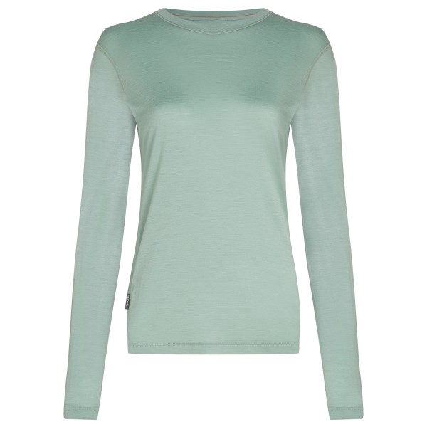 Image of Icebreaker - Women"s Merino 150 Ace L/S Tee - Merinoshirt Gr L türkis/grau'