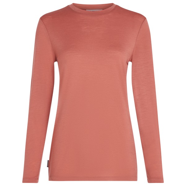 Image of Icebreaker - Women"s Merino 150 Tech Lite L/S Tee - Merinoshirt Gr L rosa/rot'