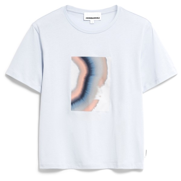 Image of ARMEDANGELS - Women"s Maarla Opaal - T-Shirt Gr L;M;S;XL;XS;XXL blau;weiß'