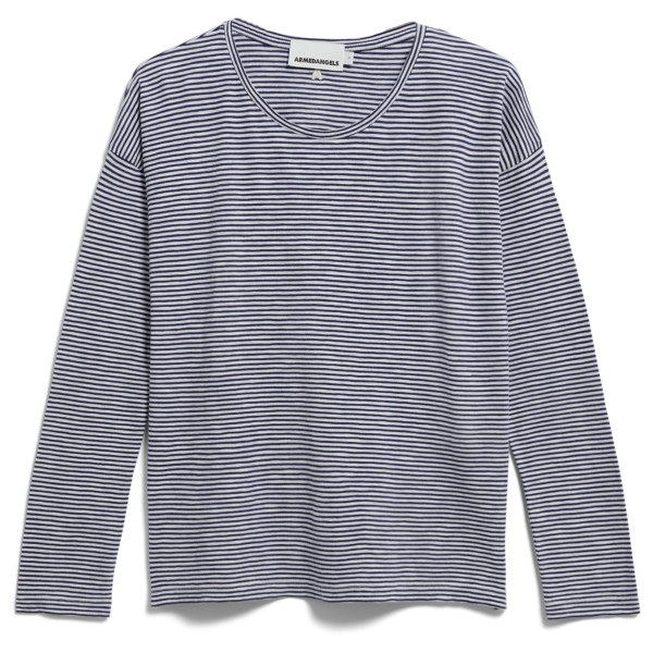 Image of ARMEDANGELS - Women"s Xianaa Lovely Stripes - Longsleeve Gr L;M;S;XL;XS;XXL grau;rosa'