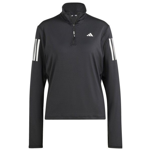 Image of adidas - Women"s Own the Run Half-Zip - Laufshirt Gr S grau/schwarz'