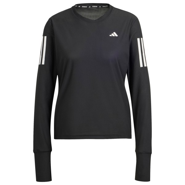 adidas Own the Run L/S Laufshirt Damen (Gr XS |schwarz)