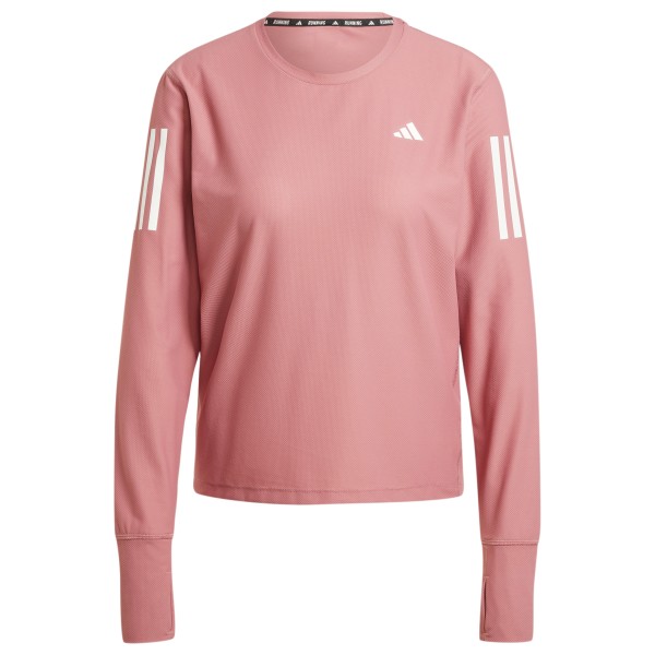 Image of adidas - Women"s Own the Run L/S - Laufshirt Gr L;M;S;XL;XS rosa;schwarz'