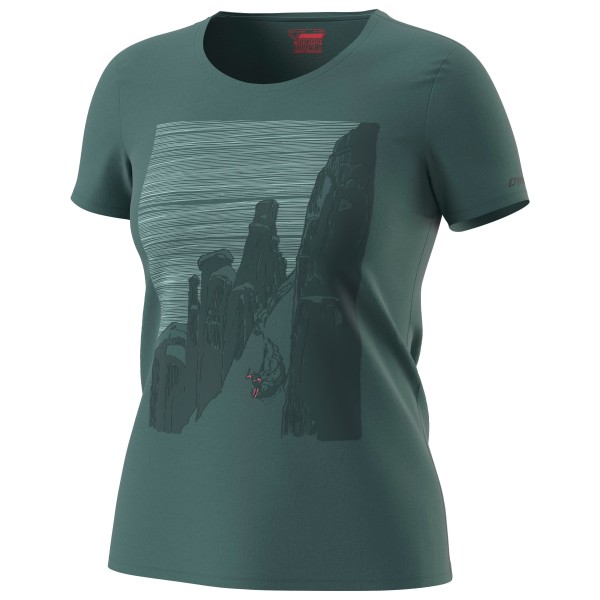 Image of Dynafit - Women"s X Simon Charriere Tee - T-Shirt Gr L;M;S;XL;XS blau;lila;oliv'