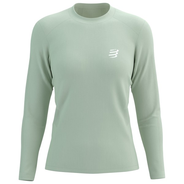 Laufshirt Compressport Performance L/S T-Shirt Damen (Gr XS |türkis/grün)