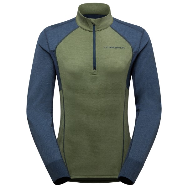 La Sportiva Women’s Swift Longsleeve Sportshirt olijfgroen Blauw