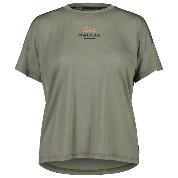 Image of Maloja - Women"s HongarM. - Merinoshirt Gr L oliv'