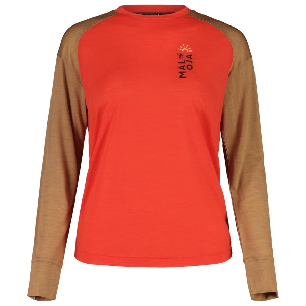 Image of Maloja - Women"s LixibergM. - Merinoshirt Gr M rot'